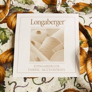 Longaberger Autumn Tote Pumpkin Patch Fabric